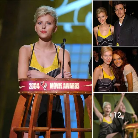 Shining Bright: Scarlett Johansson Dazzles at the 2004 MTV Movie Awards